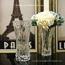 Moderner Kristallglas-Blumen-Vase für Dekoration